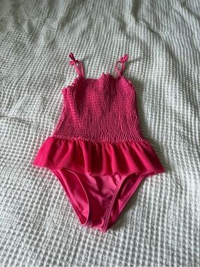 Gymboree Hot Pink Girls One-Piece Swimsuit